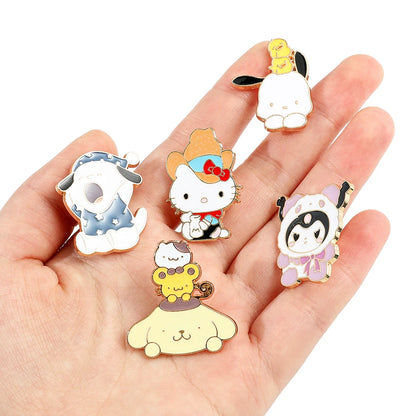 Sanrio's Pochacco Brooch Collection