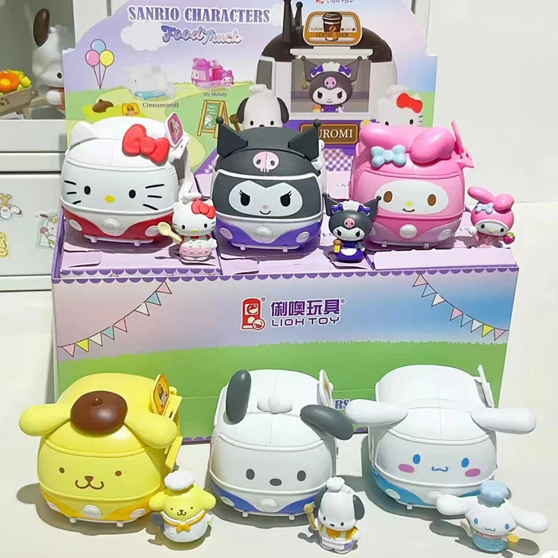 Sanrio Blind Box Mobile Food Truck Series | Pompompurin, Kuromi, My Melody, Hello Kitty, Pachacco