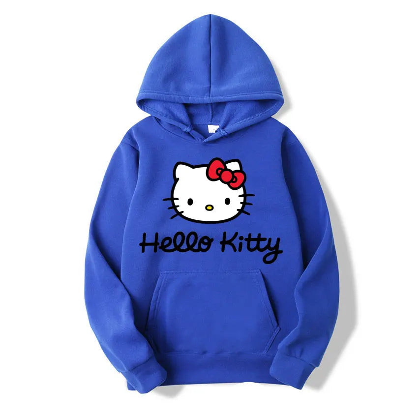 Sanrio Hello Kitty Blue Sweatshirt & Hoodie