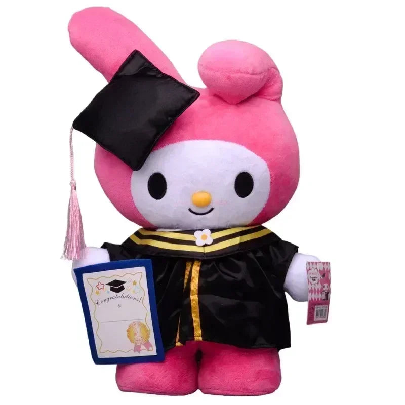 My Melody Graduation Plush Toy by Sanrio with Cap and Gown