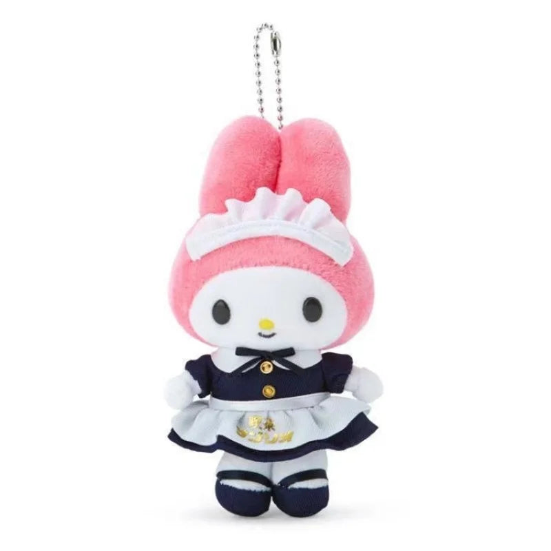 My Melody Plush Keychain in Dress