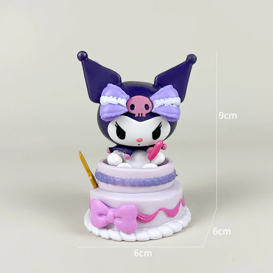 Sanrio Kuromi Birthday Cake Figure Toy | Wonderful Birthday Surprise