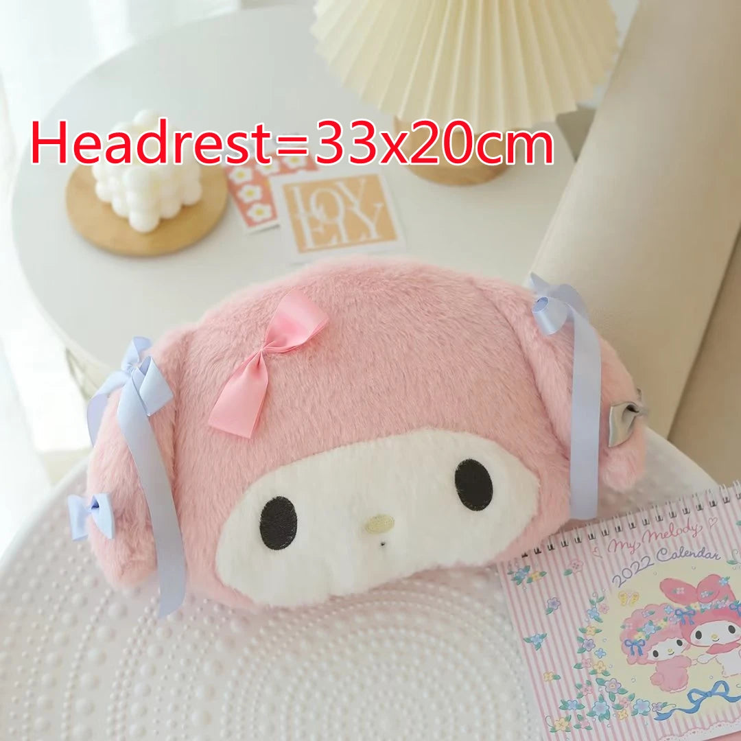 Sanrio My Melody Kawaii Cartoon Headrest