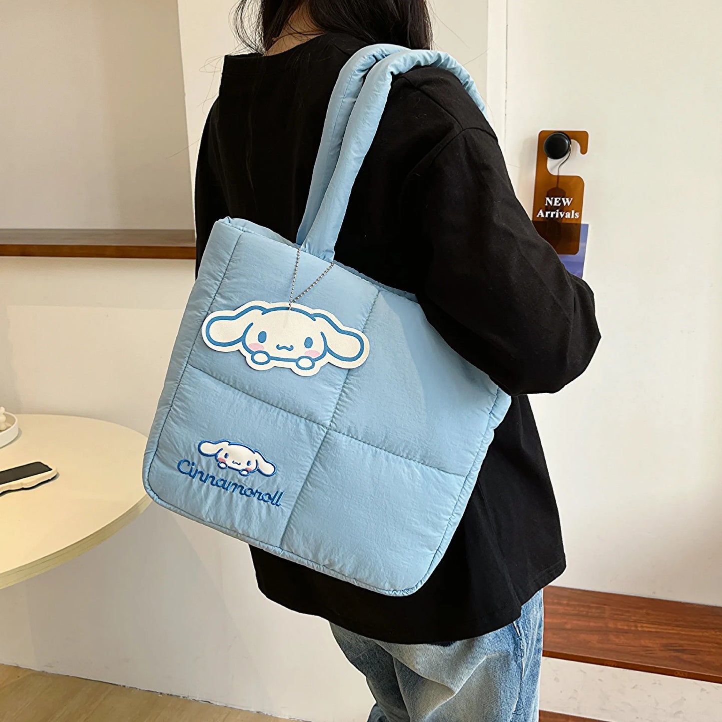 Sanrio Cinnamoroll Puffy Tote Bag