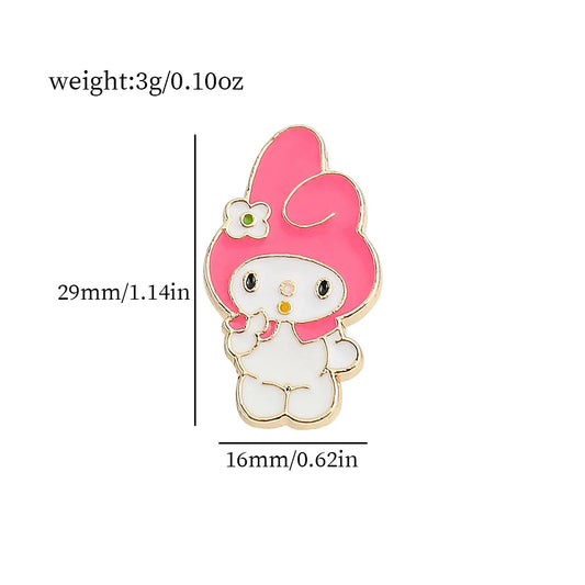 My Melody Brooches by Sanrio