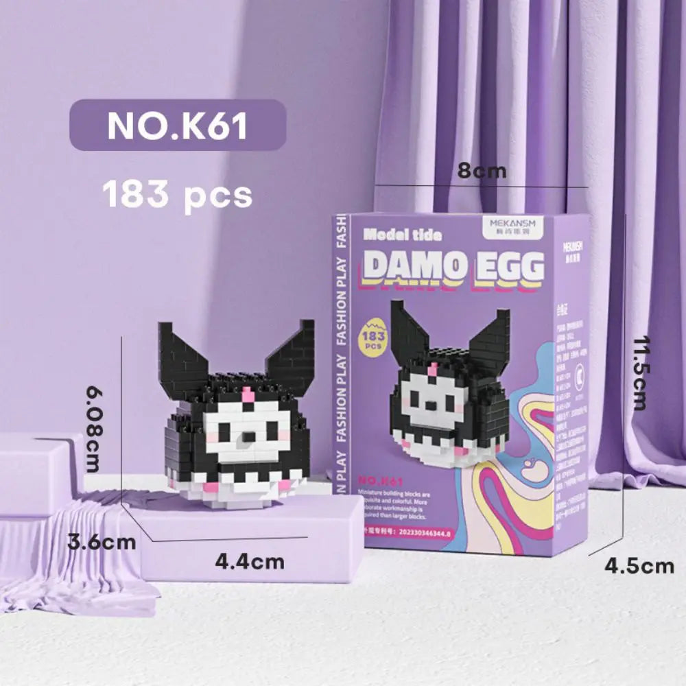 Sanrio Nanoblock Building Block Hello Kitty | Cinnamoroll | Pochacco | My Melody | Purin | Kuromi