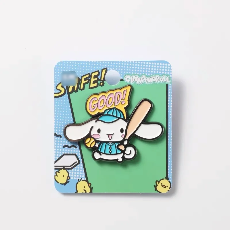 Sanrio Cinnamoroll Sport wearing Brooches