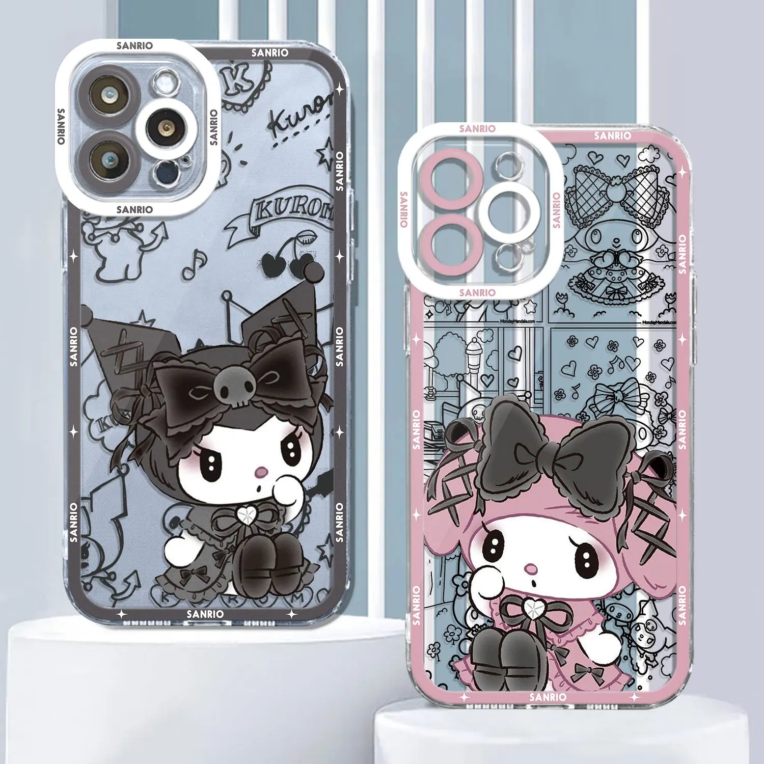 Lightweight Sanrio My Melody Silicone Phone Case for iPhone