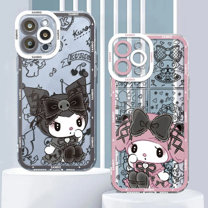 Lightweight Sanrio My Melody Silicone Phone Case for iPhone