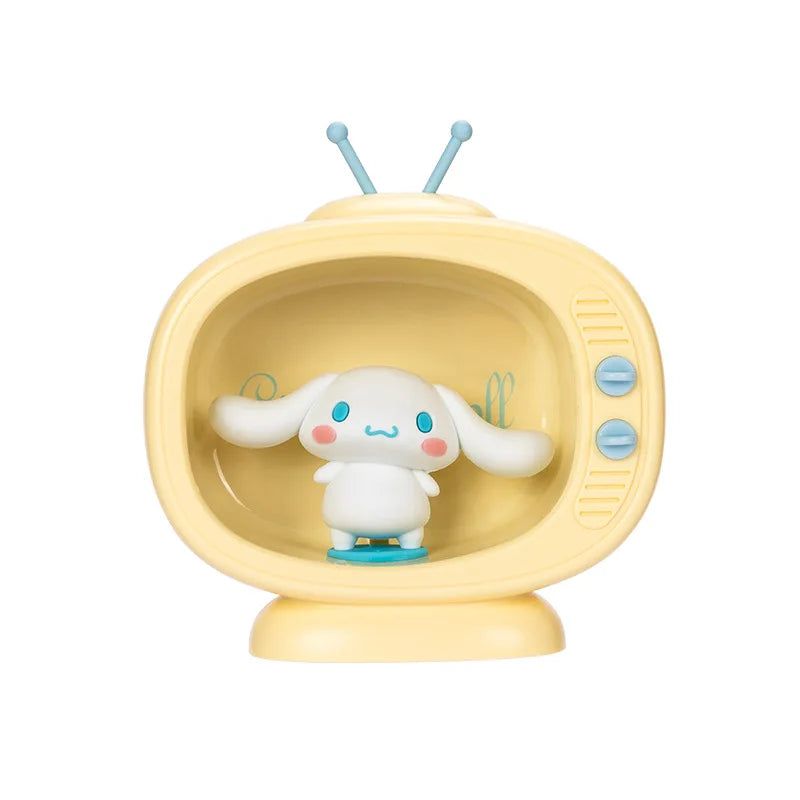 Kawaii Sanrio Cinamoroll Ambient Night Light | TV Model 2 in 1 Night Light Decoration