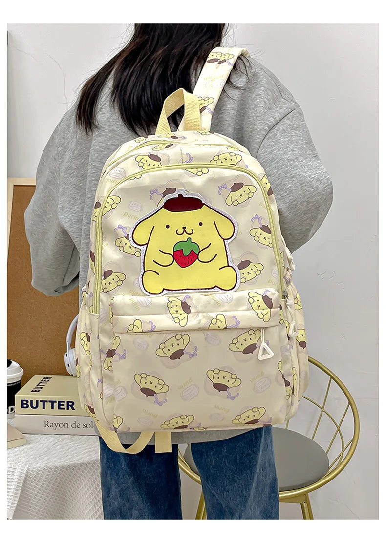 Spacious Pompompurin Canvas Backpack |