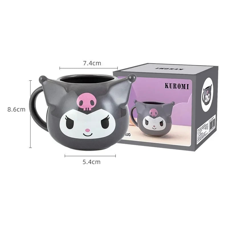 Sanrio Kuromi Ceramic Mug (450ml) | Kuromi Coffee Cup