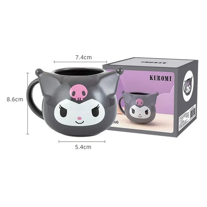 Sanrio Kuromi Ceramic Mug (450ml) | Kuromi Coffee Cup