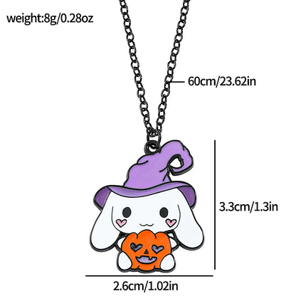 Kawaii Cinnamoroll Halloween Sanrio Necklace