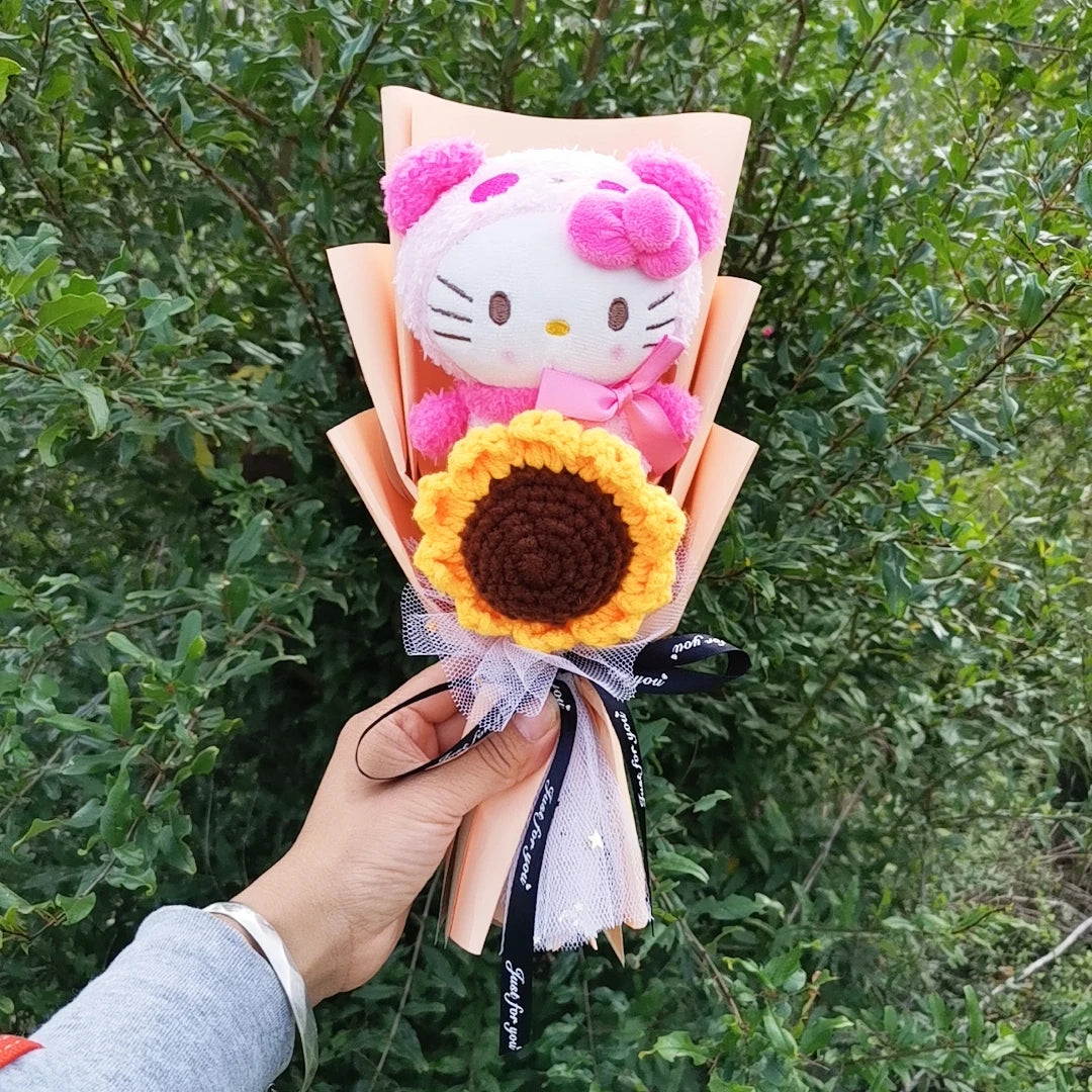 Sanrio Hello Kitty Plush Bouquet with Sunflower