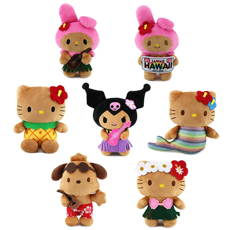 Sanrio Hawaii Tanned Skin Plush Toy | Hawaii Series