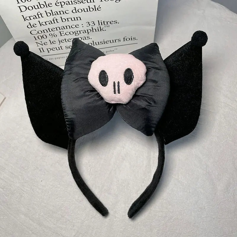 Halloween Series Funny Kuromi Black Headband