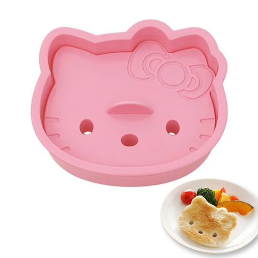 Sanrio Hello Kitty DIY Silicone Mold | Sandwiches Cutter | Cookie Cutter