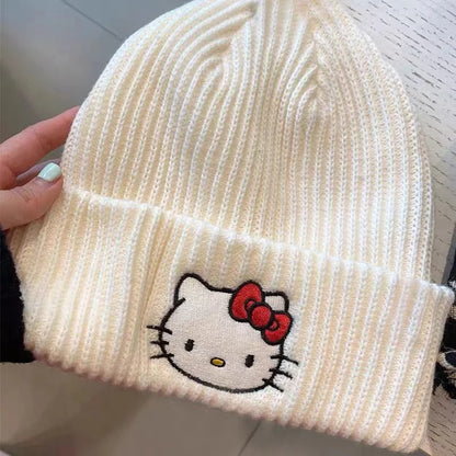 Sanrio Hello Kitty Embroidered Knit Cap