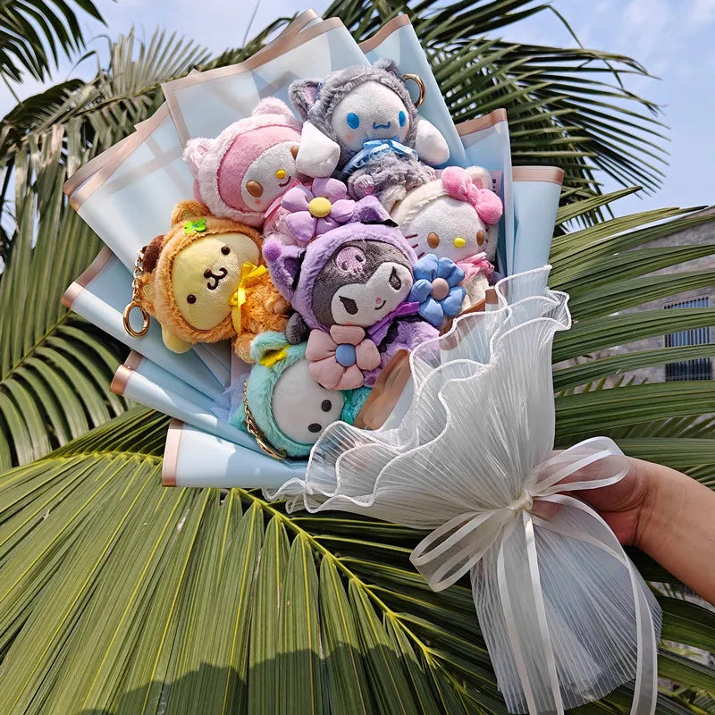 Sanrio Plush Bouquet of 6 Mixed Sanrio Bouquet