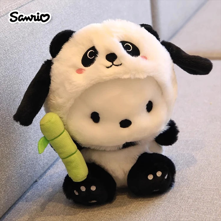 Sanrio Pochacco Panda Stuffed Toys | Panda Purrfection Pochacco: The Ultimate Kawaii Plushies!