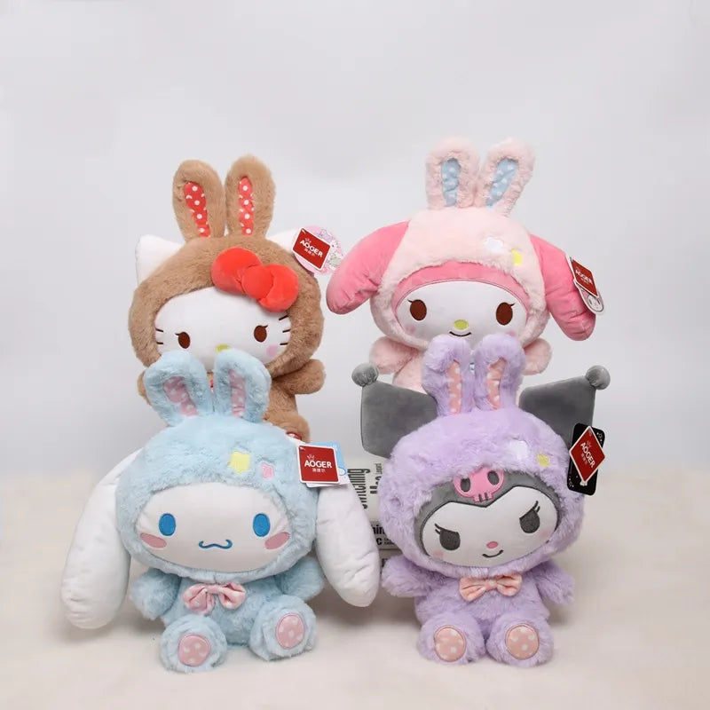 Sanrio Cute Cinnamoroll Easter Bunny Rabbit Plush Toy