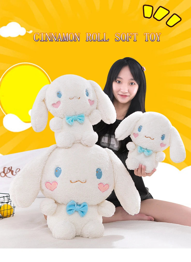 Sanrio Cinnamon Plush Toy | Available in 25cm, 40cm, and 60cm