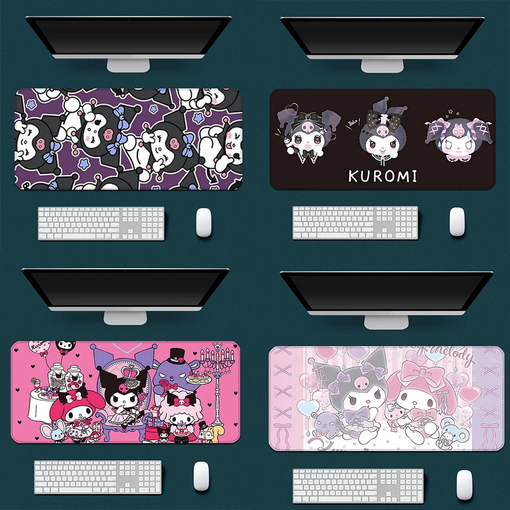 Kuromi Large Desk Mat | Mischievous Mousepad Table Cover