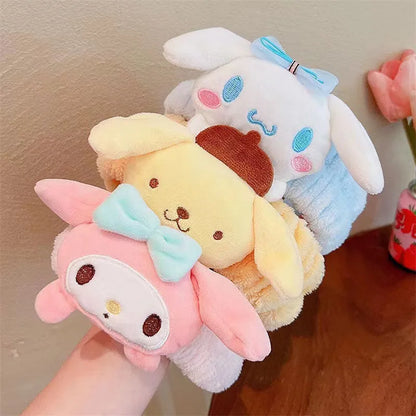 Sanrio Face Wash Makeup Hairband | My Melody, Kuromi, Cinnamoroll, Pompompurin