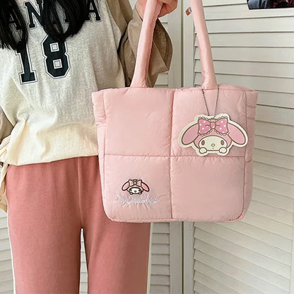 Puffer Shoulder Bag with My Melody 