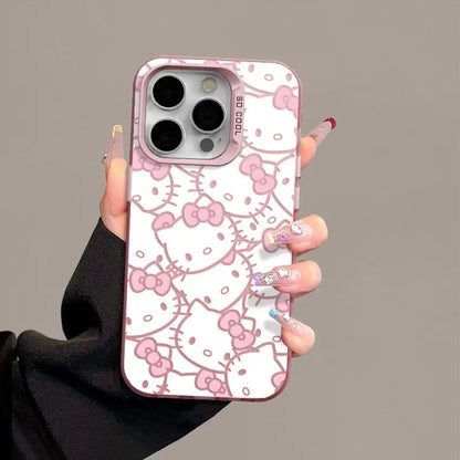 Pink Phone Case Hello Kitty