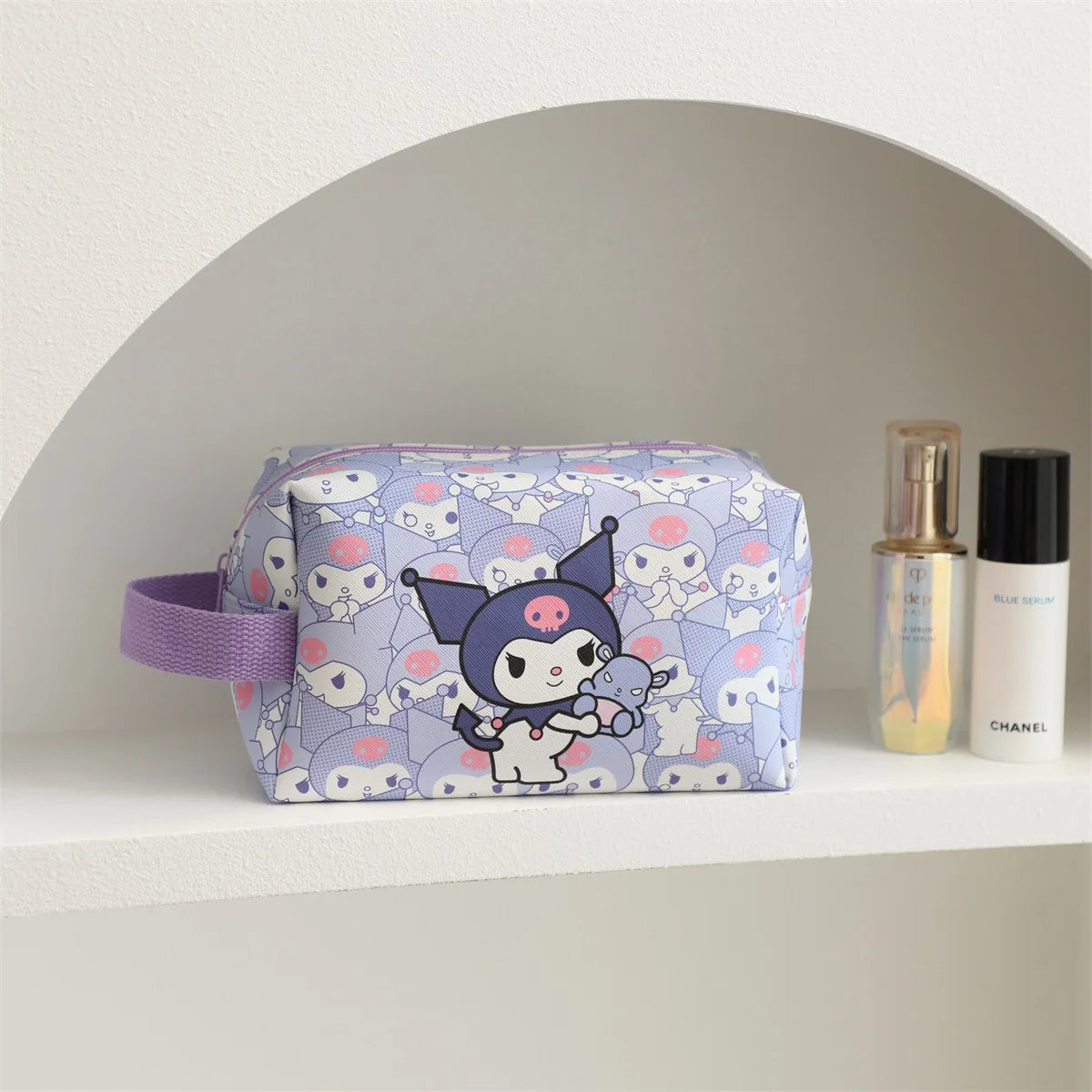 Sanrio Kuromi Cosmetic Bag | Pencil Case | Toiletry Bag