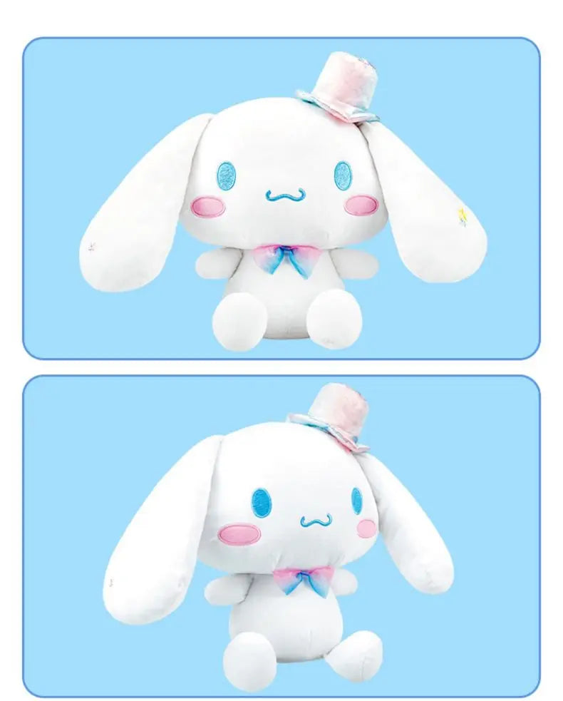 Sanrio Kawaii Colorful Cinnamoroll Stuffed Toys | Cloudy Plushier Soft Pillow | (25cm / 30cm)