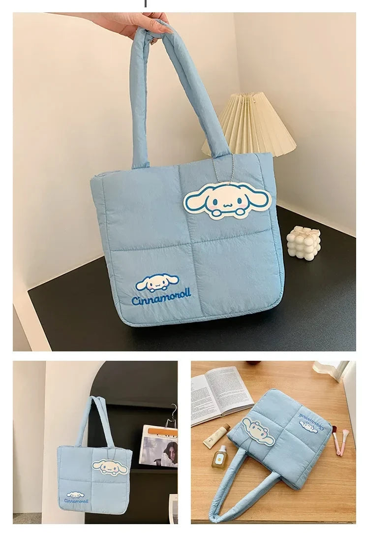 Sanrio Cinnamoroll Puffy Tote Bag