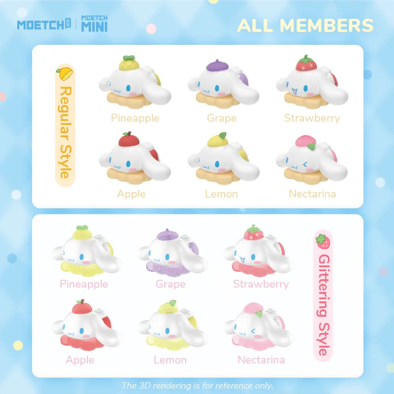 Sanrio Cinnamoroll Moetch Mini Blind Box | Little Cookies Series Moetch Bean