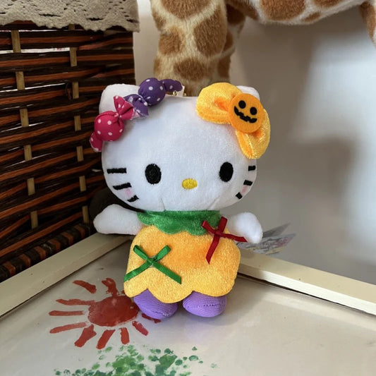 Exclusive Halloween Hello Kitty Plush Pendant | Spooky and Adorable"