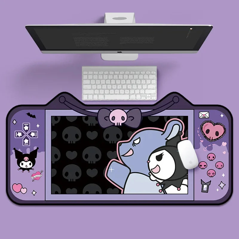 Sanrio Kuromi Computer Mouse Pad | Non-Slip Table Mat