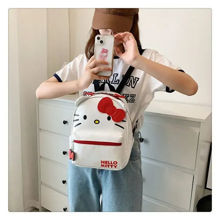 Hello Kitty Mini Backpack by Sanrio | Choose White or Pink