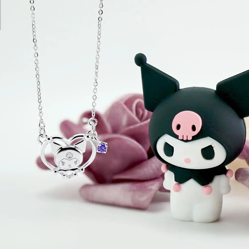 Sanrio Necklace with Kuromi pendant