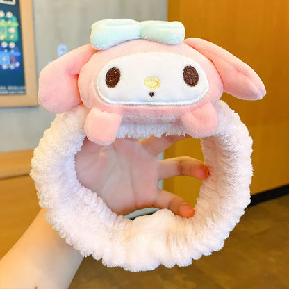 Sanrio Melody Face Wash Makeup Hairband 