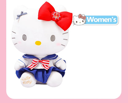 Women's Hello Kitty Plush Toy dressed in Sailor Uniform