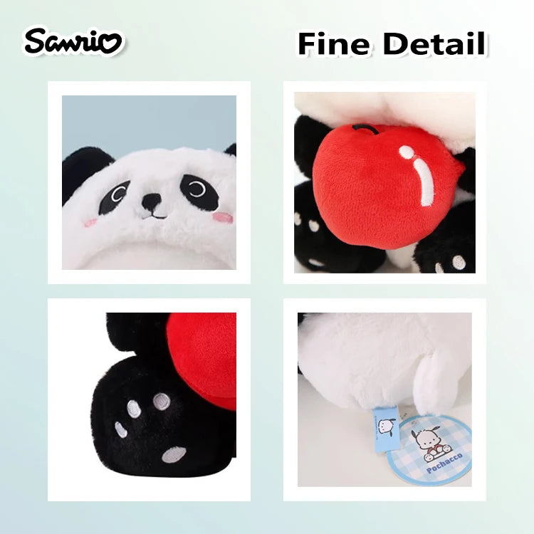 Sanrio Pochacco Panda Stuffed Toys | Panda Purrfection Pochacco: The Ultimate Kawaii Plushies!