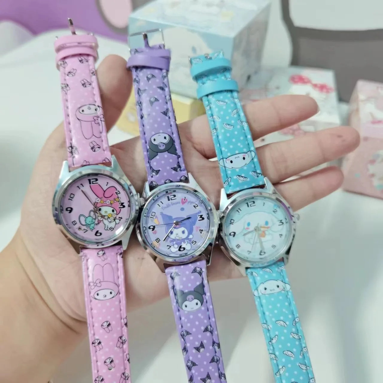 Sanrio Adorable Watch | PU Leather with Gift Box