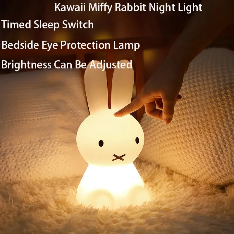 Kawaii Miffy Rabbit Night Light |28cm Miffy Lamp