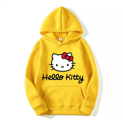 Sanrio Hello Kitty Yellow Sweatshirt & Hoodie