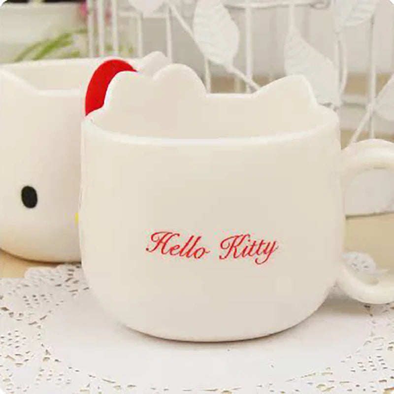 Hello Kitty Breakfast Milk Cup Hello Kitty Plastic Mug