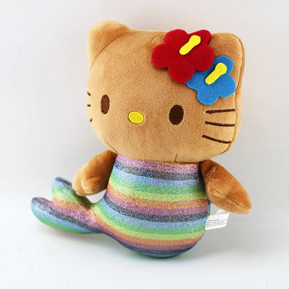 Colourful  Hello Kitty Tanned Skin Plush Toy | Hawaii Series