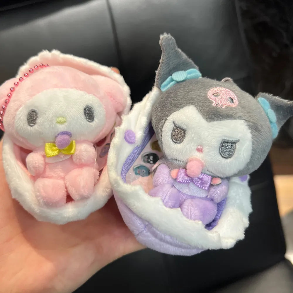 Sanrio Baby Series Plush Toy Keychain (My Melody | Kuromi | Cinnamoroll)