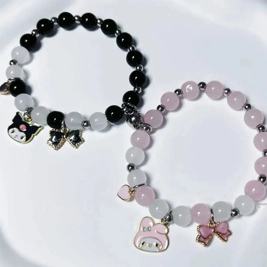 Sanrio Kuromi & My Melody Magnetic Couple Bracelet