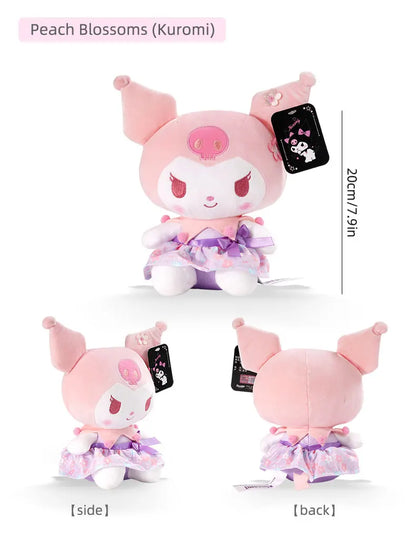 Kuromi Sanrio Peach Blossom Series Stuffed Toy